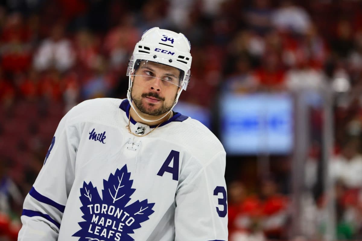Use the bet365 bonus code DAILYBONUS and place your first bet on the Maple Leafs' Auston Matthews.